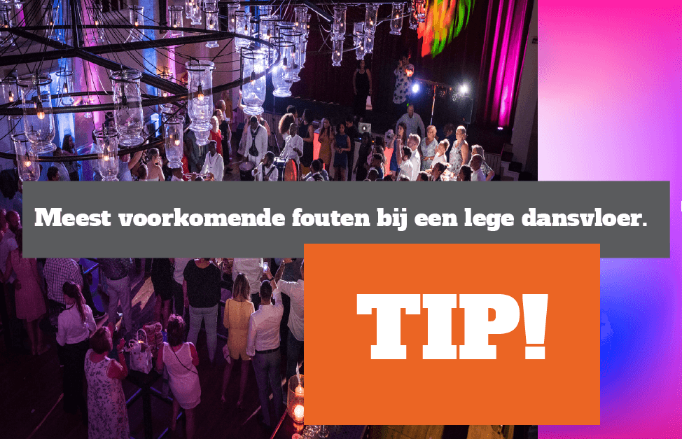 Kijk met de DJ mee. Zo krijg je een geslaagd (bruiloft) feest.